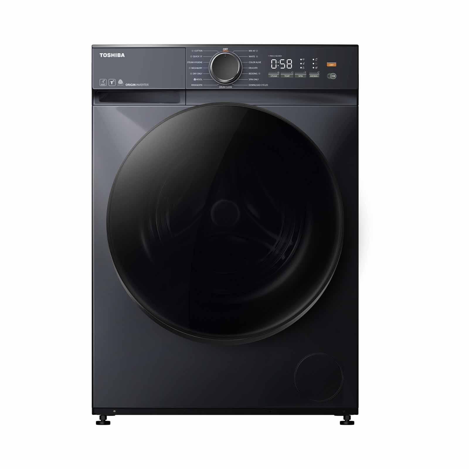 Toshiba Front Load Washer 8.5KG - Dryer 6.0KG TWD-T21BU95UWS(MG)
