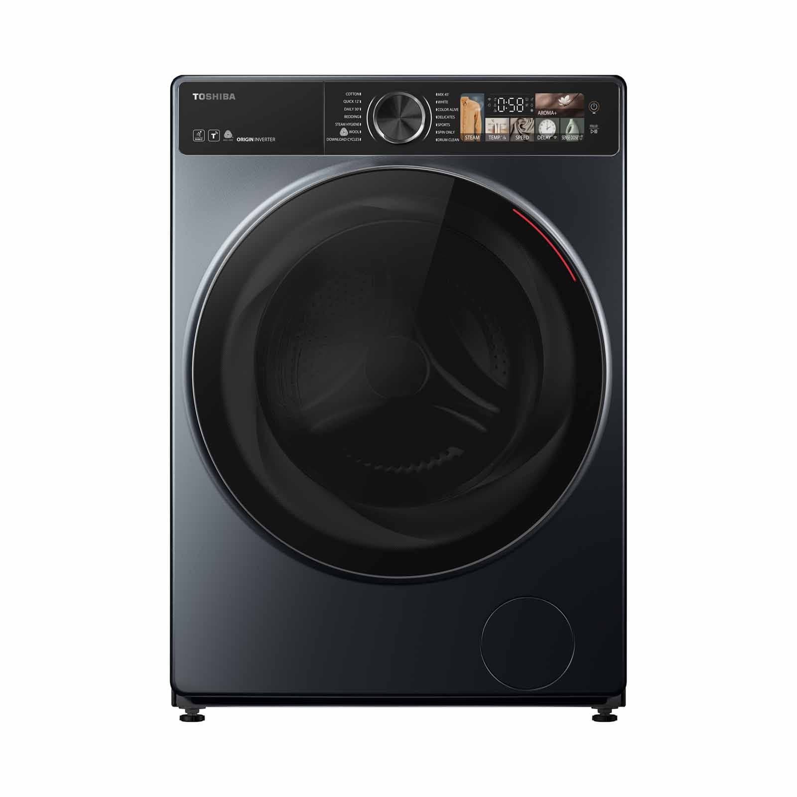 Toshiba Front Load Washer 9.5KG - Dryer 7.0KG TWD-T25BZU105MWS(MG)