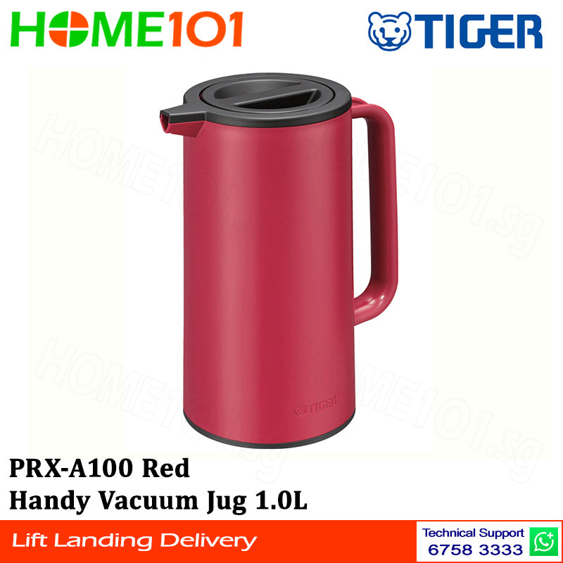 Tiger Handy Vacuum Jug 1.0L PRX-A100 Red
