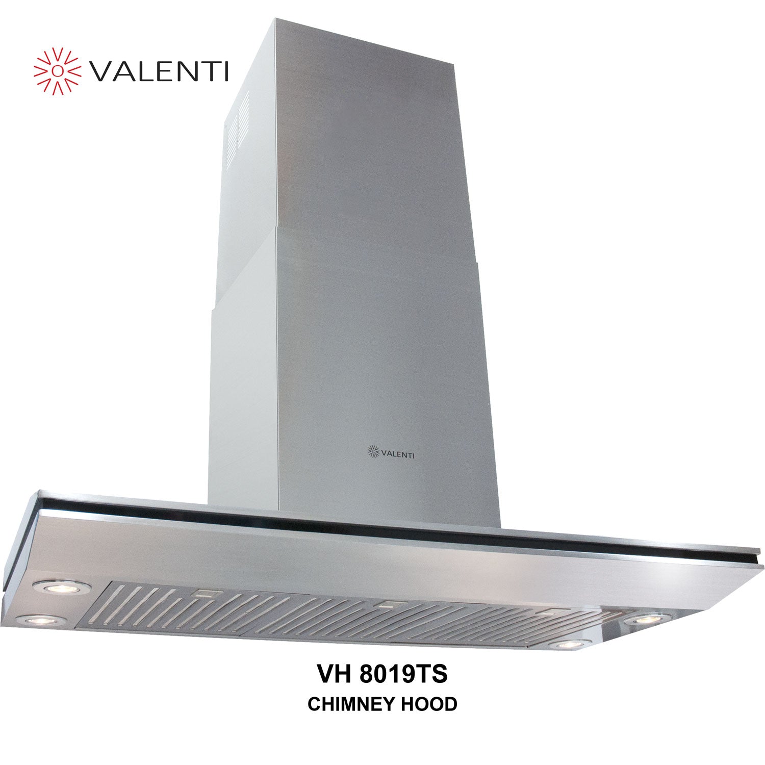 Valenti Chimney Hood 90cm VH 8019TS