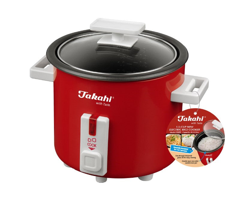 Takahi Electric Rice Cooker 0.3 - 1.8L 1603 || 1618