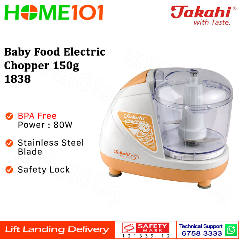Takahi Baby Food Electric Chopper 150g 1838