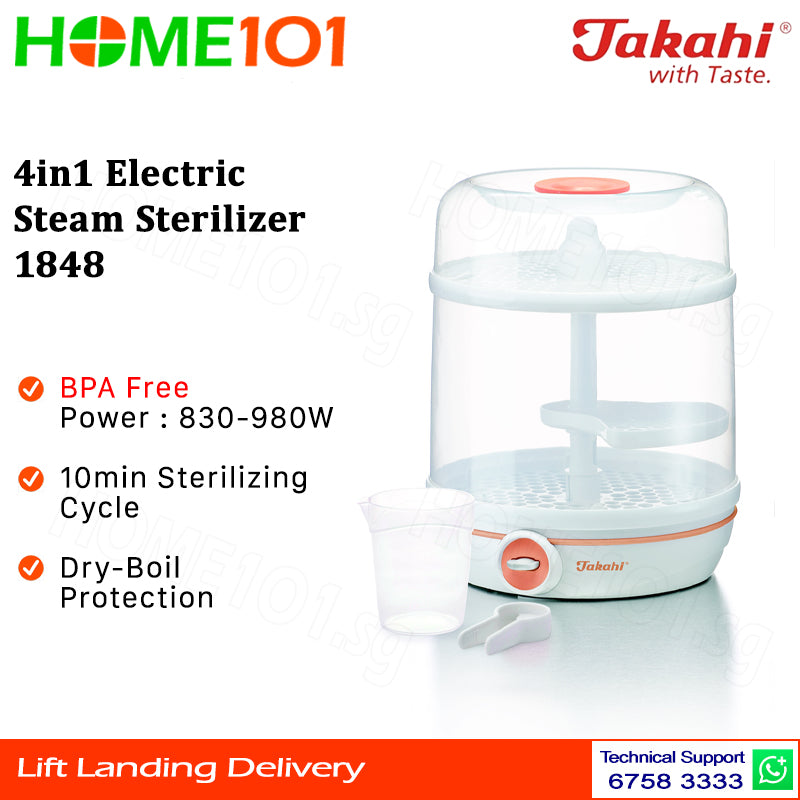 Takahi 4in1 Electric Steam Sterilizer 1848