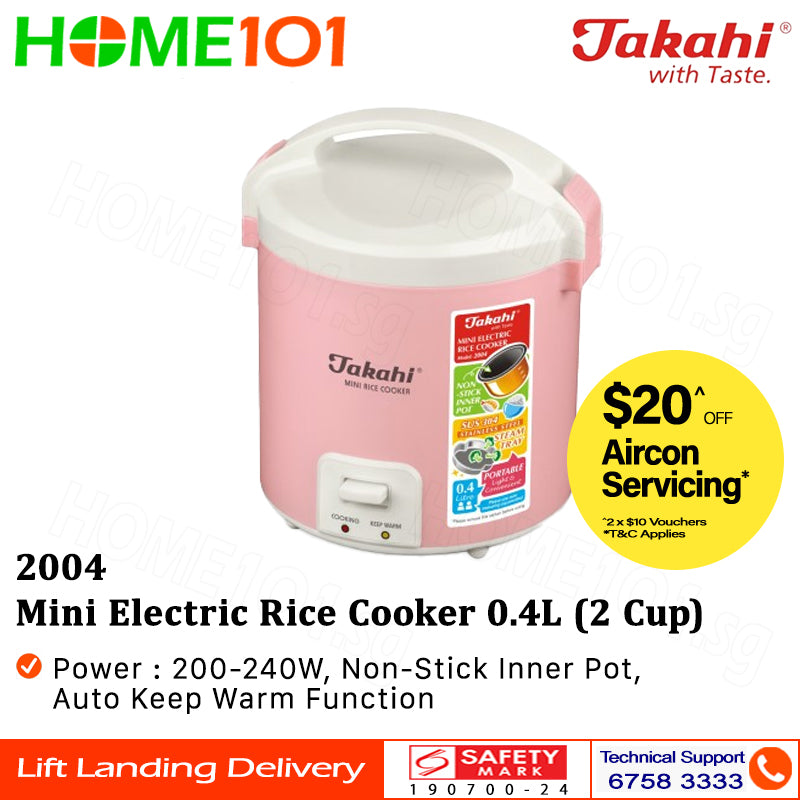 Takahi Mini Electric Rice Cooker 0.4 - 0.6L 2004 || 2006