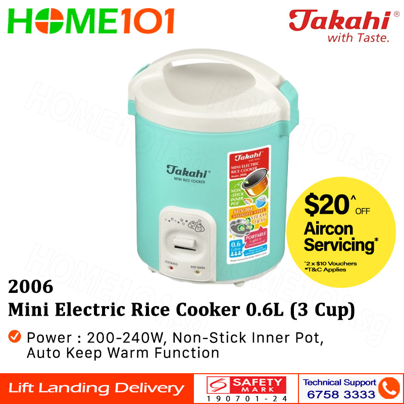 Takahi Mini Electric Rice Cooker 0.4 - 0.6L 2004 || 2006