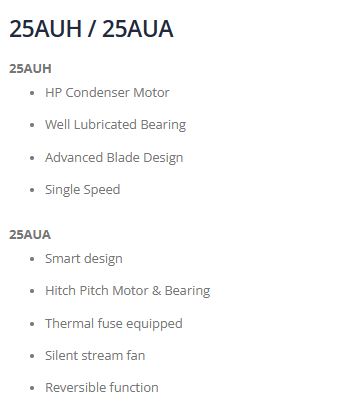 KDK Wall Mount Ventilating Fan 25cm 25AUH