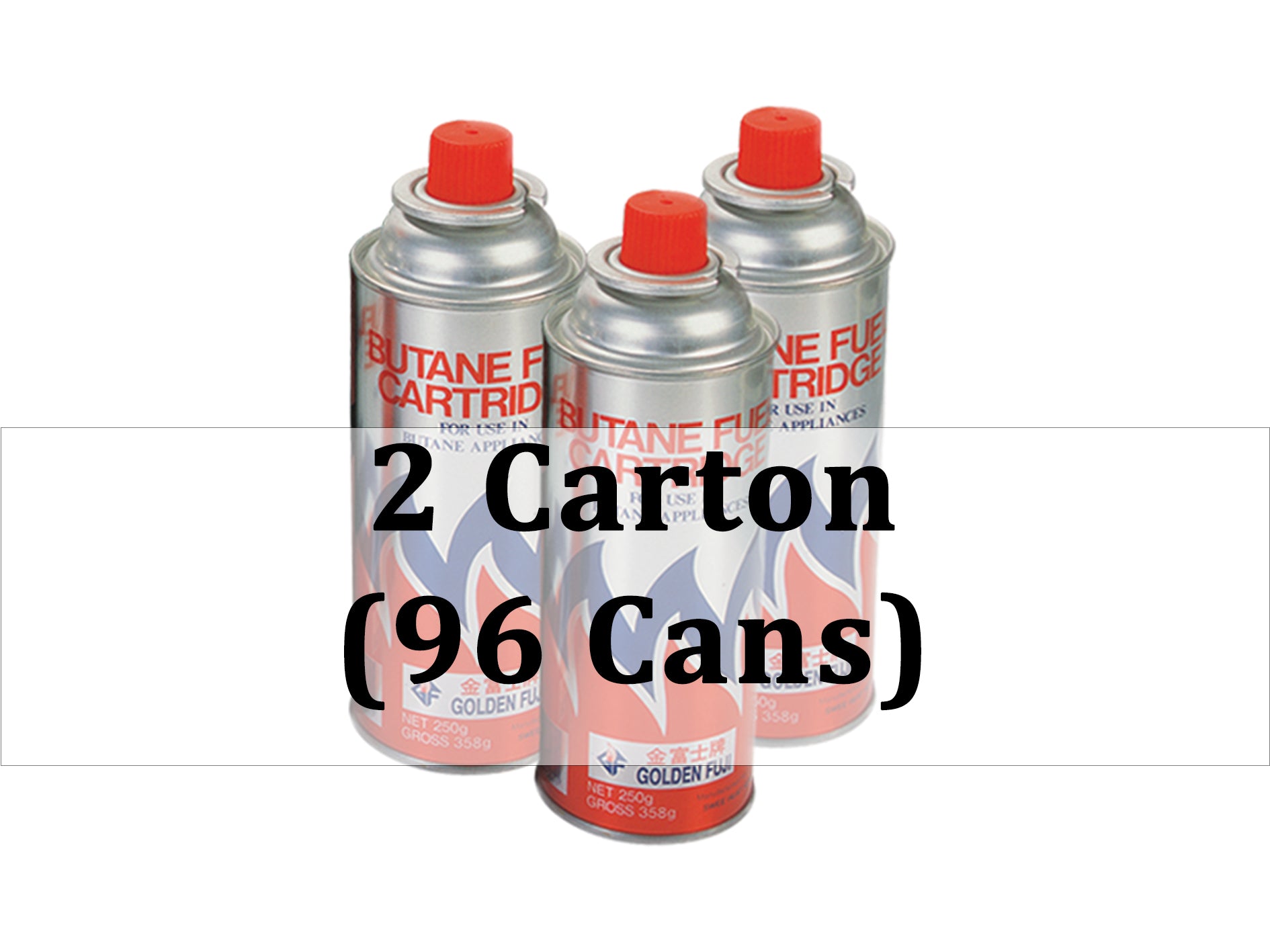 Golden Fuji Butane Fuel Cartridge 250g (Bulk Buy)