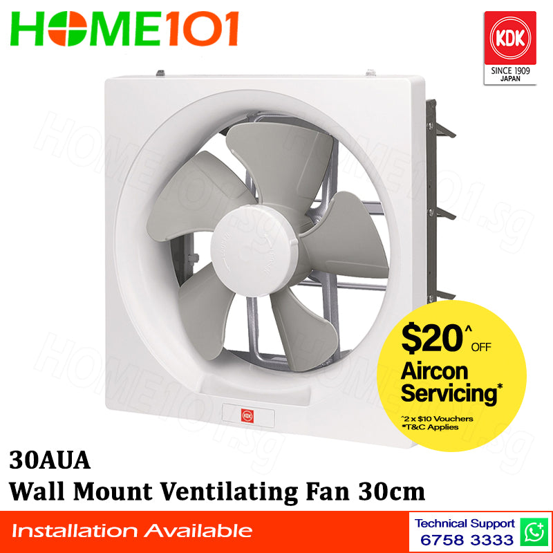 KDK Wall Mount Ventilating Fan 30cm 30AUA