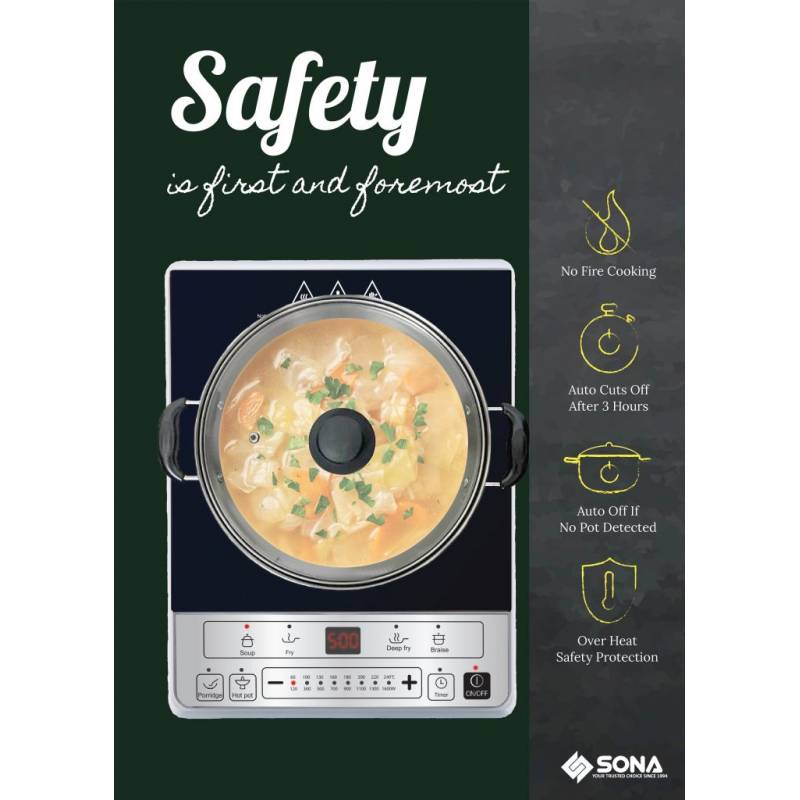 Sona Multi-function Induction Cooker SIC 8602