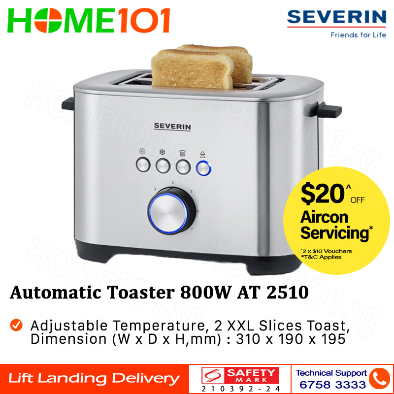 Severin Automatic Toaster 800W AT 2510