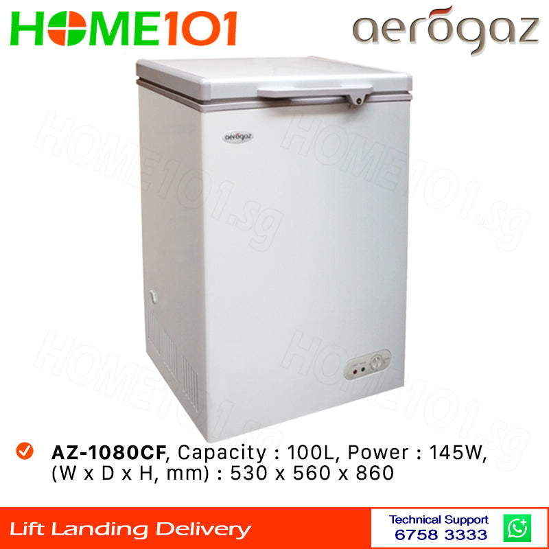 Aerogaz Chest Freezer 100L AZ-1080CF