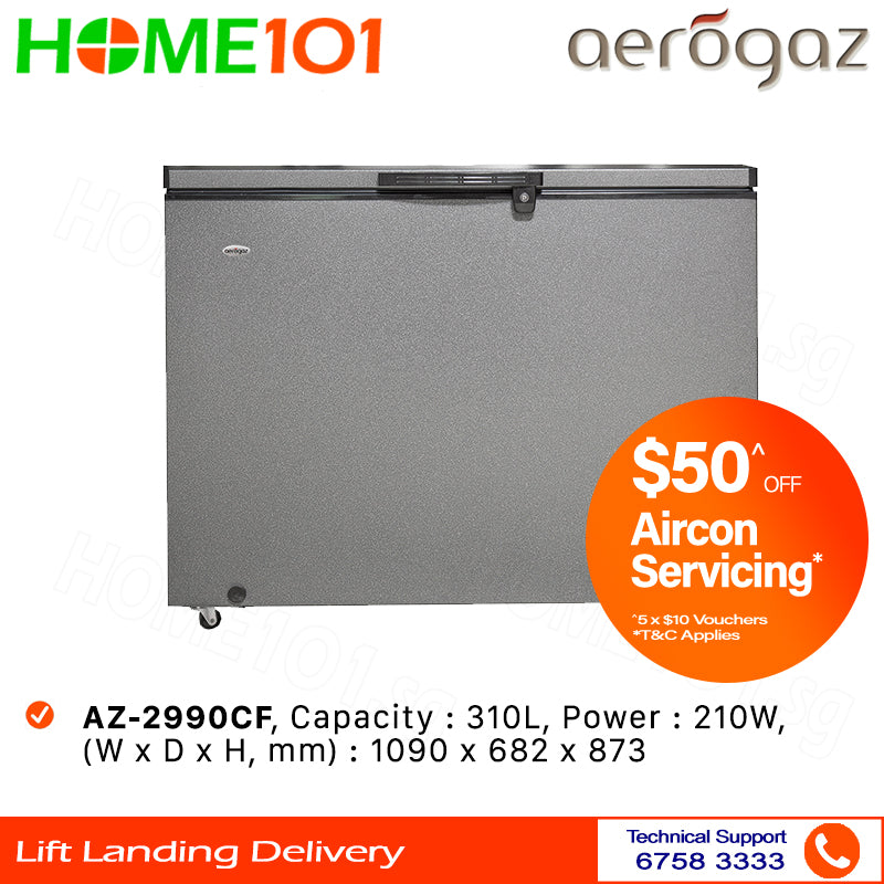 Aerogaz Chest Freezer 310L AZ-2990CF