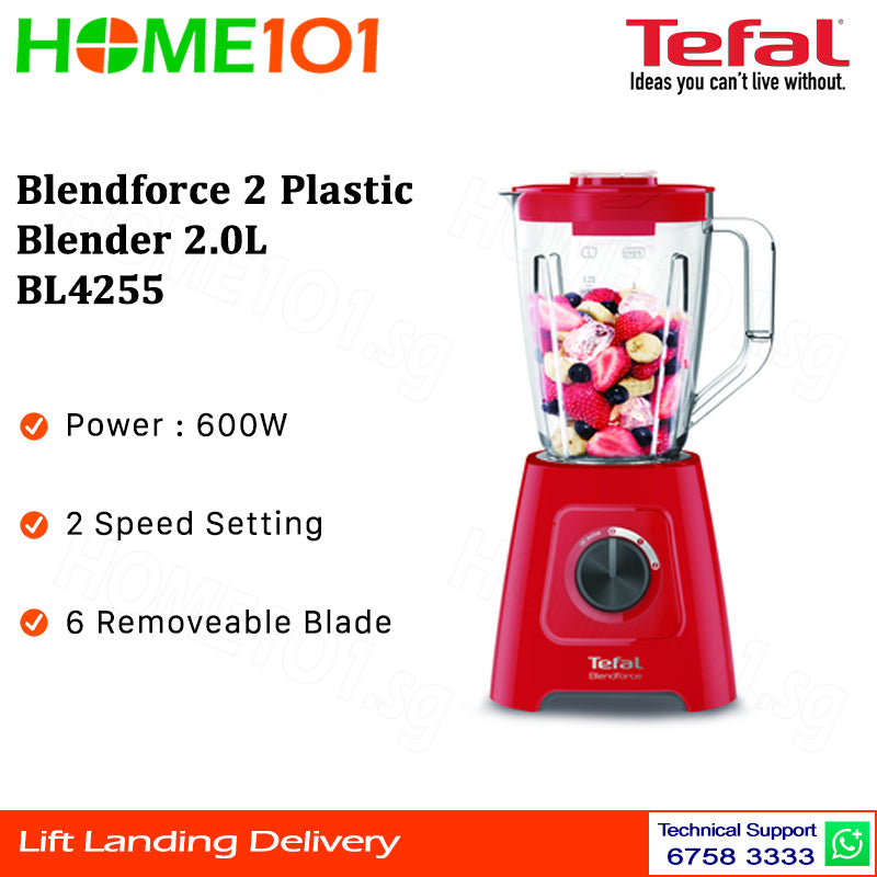 Tefal Blendforce 2 Plastic Blender 2L BL4255
