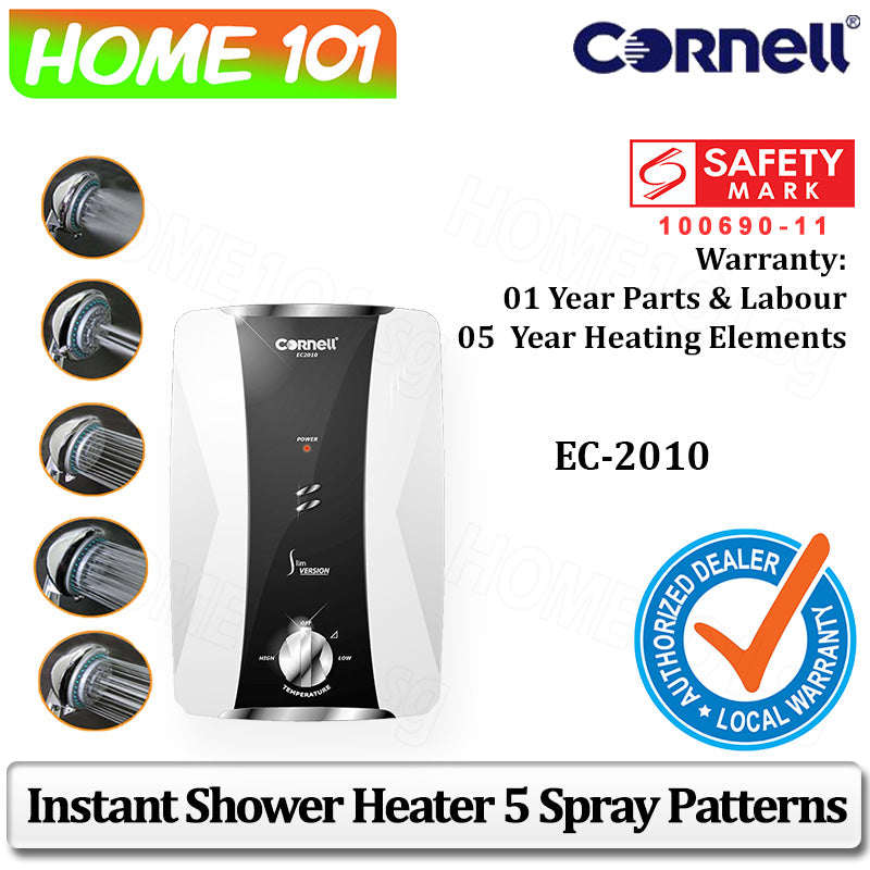 Cornell Electric Instant Shower Heater EC2010
