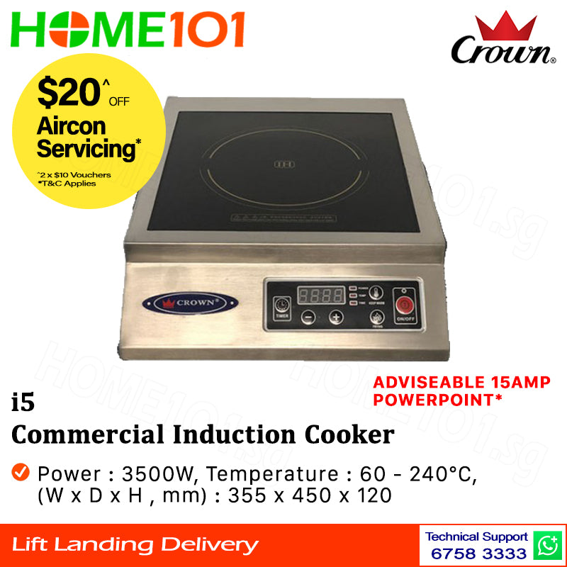 Crown Commercial Induction Cooker i5
