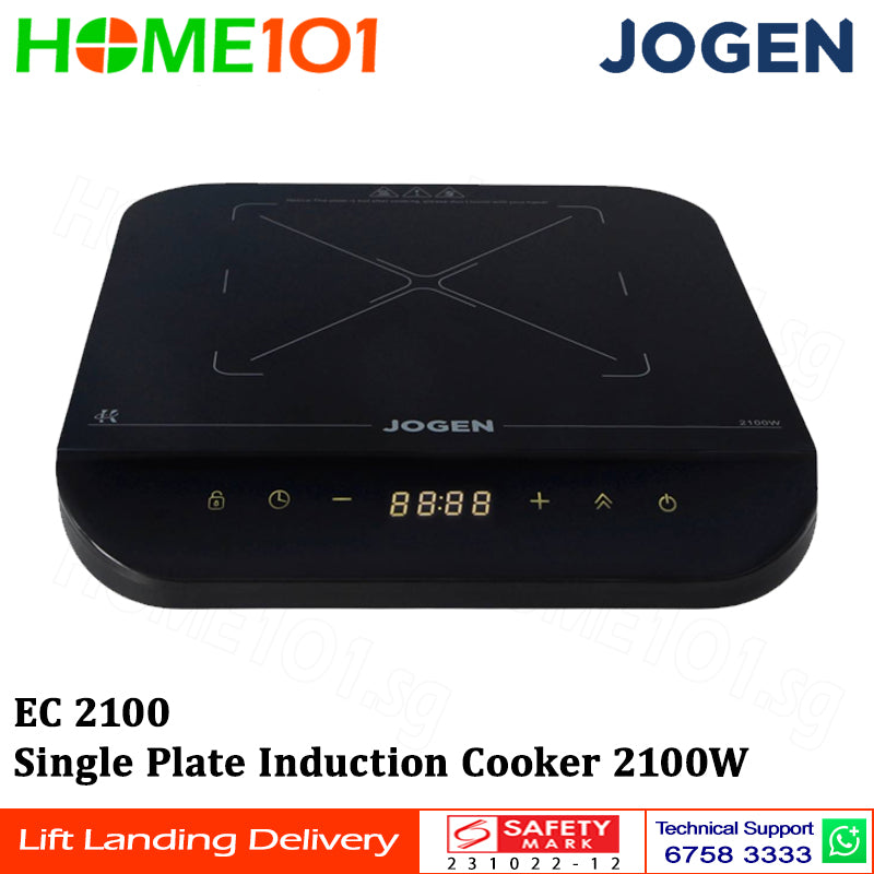Jogen Single Plate Induction Cooker 2100W EC 2100