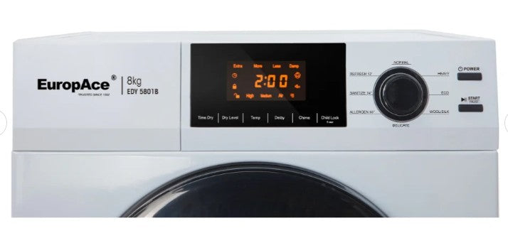 Europace Vented Dryer 8.0KG EDY5801B