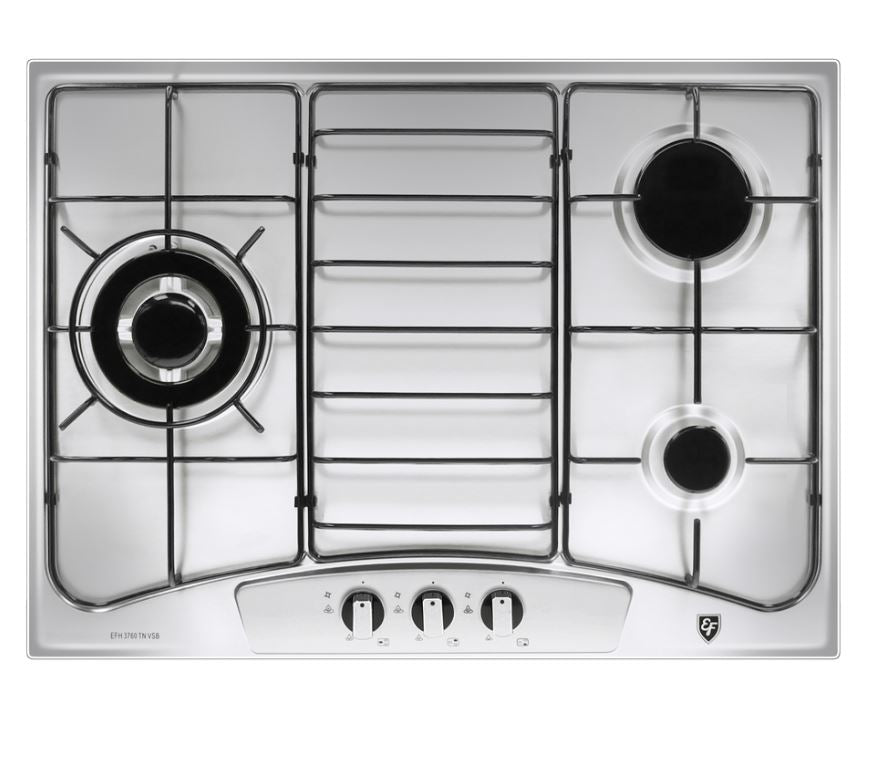 EF 3 Burners Domino Hob EFH 3760 TN VSB