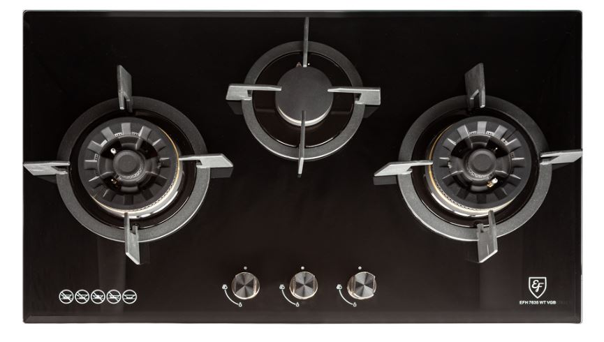 EF 3 Burners Built-In Hob EFH 7635 WT VGB