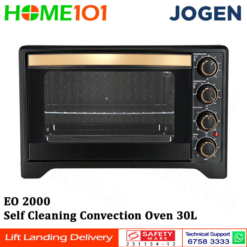 Jogen Self Cleaning Convection Oven 30L EO 2000