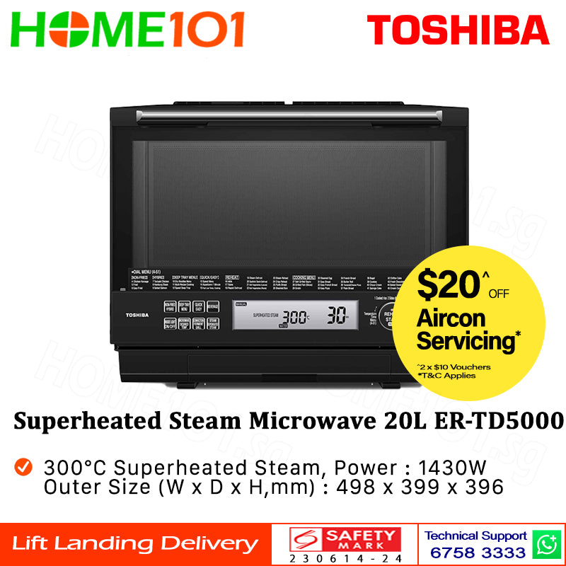 Toshiba Superheated Steam Microwave 30L ER-TD5000