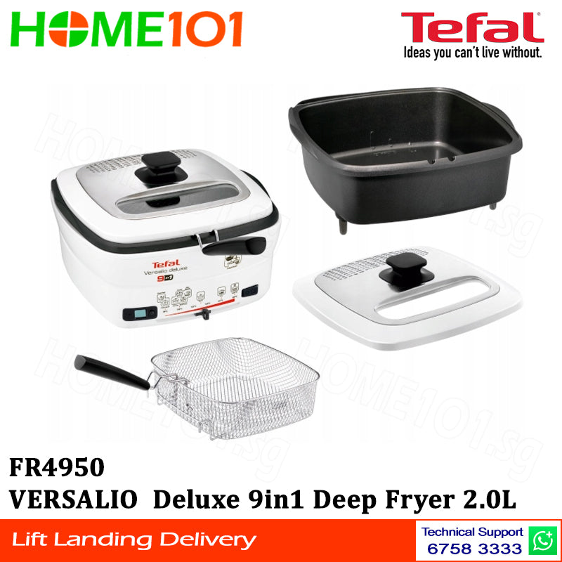 Tefal VERSALIO Deluxe 9in1 Deep Fryer 2.0L FR4950