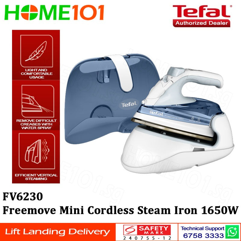 Tefal Freemove Mini Cordless Steam Iron 1650W FV6230