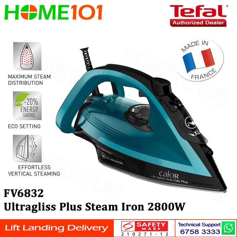 Tefal Ultragliss Plus Steam Iron 2800W FV6832