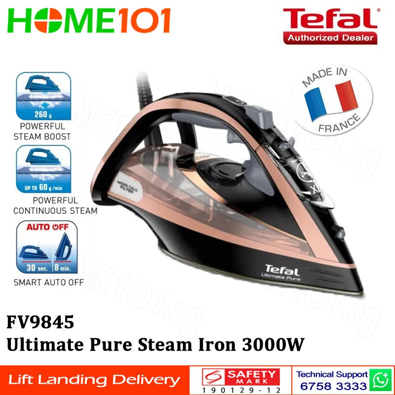 Tefal Ultimate Pure Steam Iron 3000W FV9845