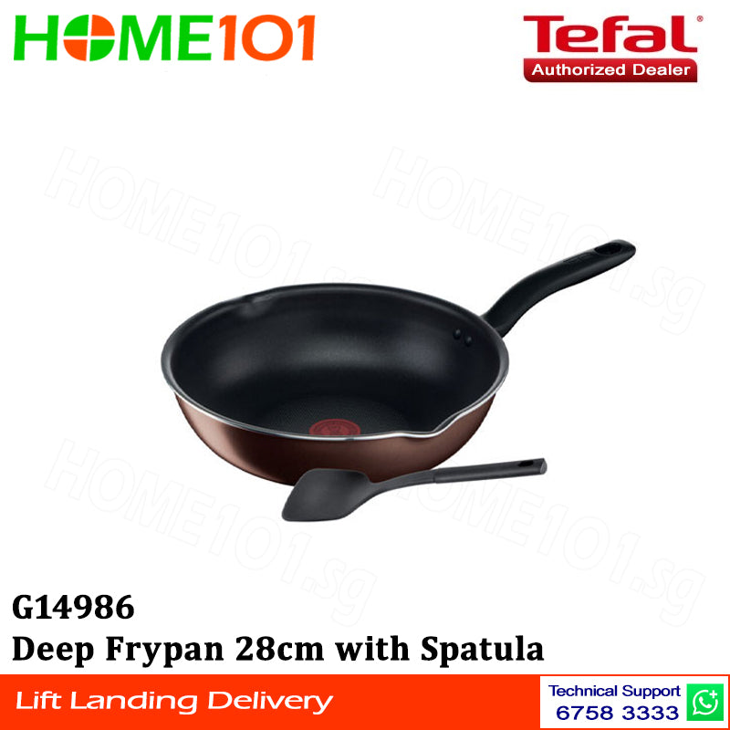 Tefal Deep Frypan 28cm with Spatula G14986