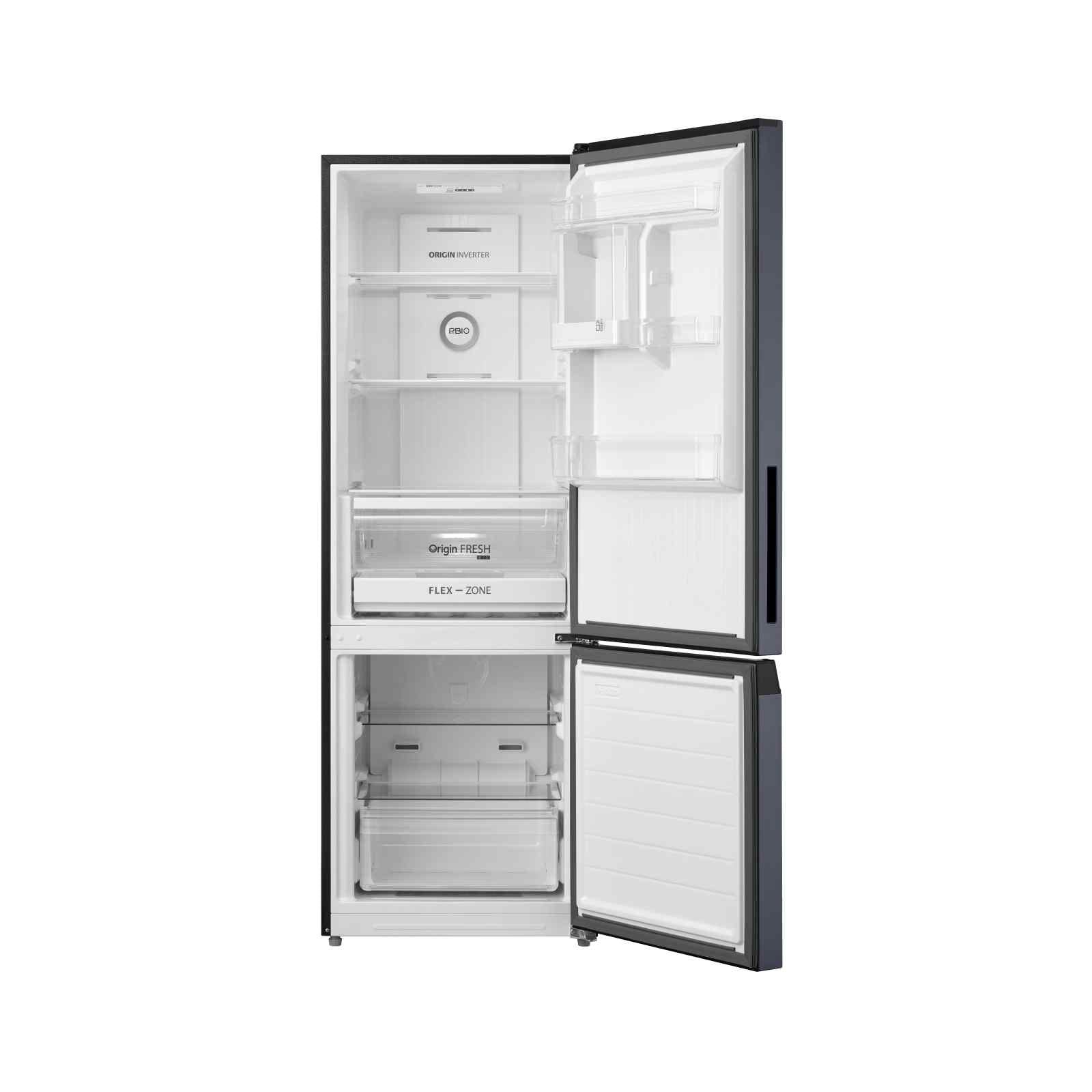 Toshiba 2 Door Bottom Mount Freezer Fridge 332L GR-RB410WE-PMX(06)
