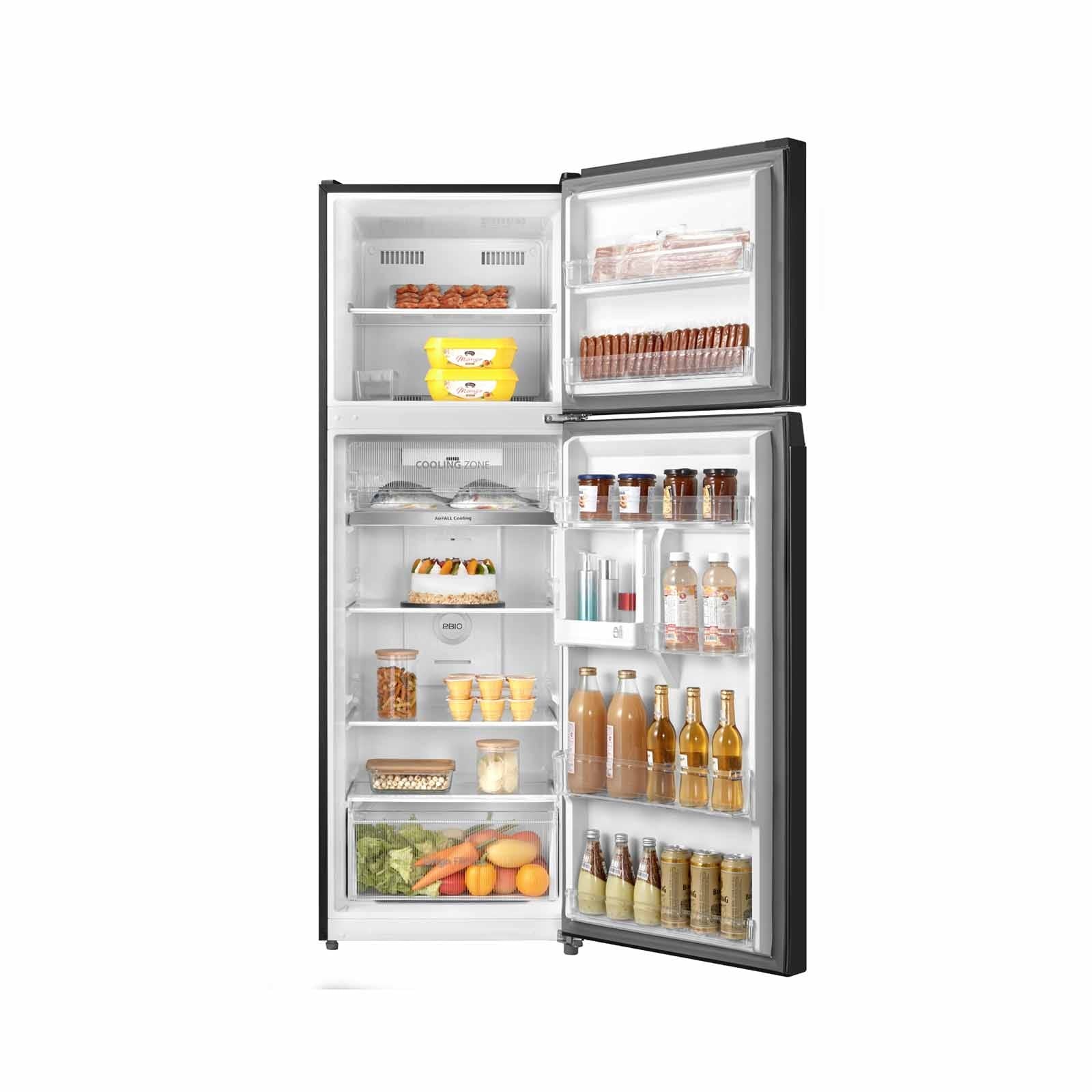 Toshiba 2 Door Top Mount Freezer Fridge 411L GR-RT559WE-PMX(06S) | GR-RT559WE-PMX(21S) | GR-RT559WE-PMX(22S)