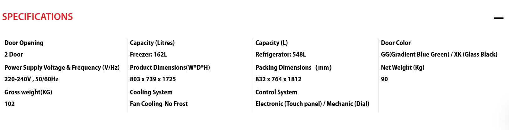 PRE-ORDER (ETA MID AUG) Toshiba 2 Door Top Mount Freezer Fridge 548L GR-RT735WE-PGX(GG)