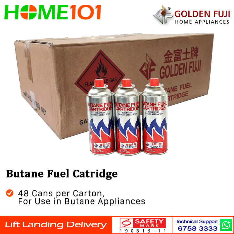 Golden Fuji Butane Fuel Cartridge 250g (Bulk Buy)