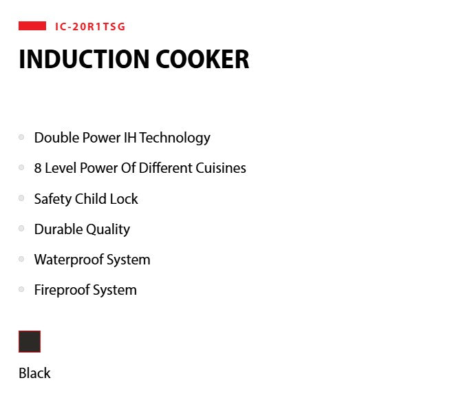 Toshiba Induction Cooker IC-20R1TSG