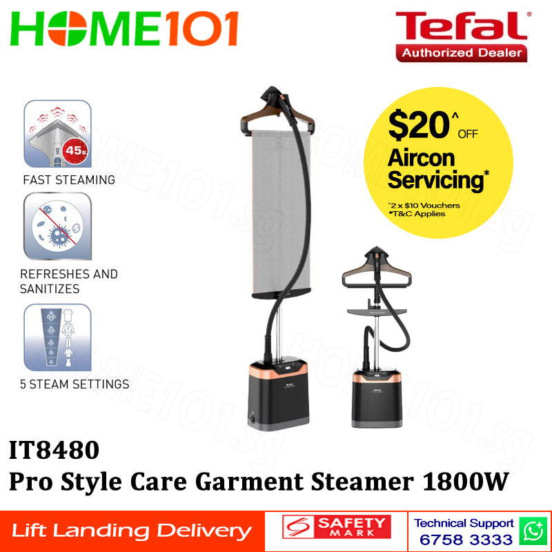 Tefal Prostyle Garment Steamer 2000W IT8480