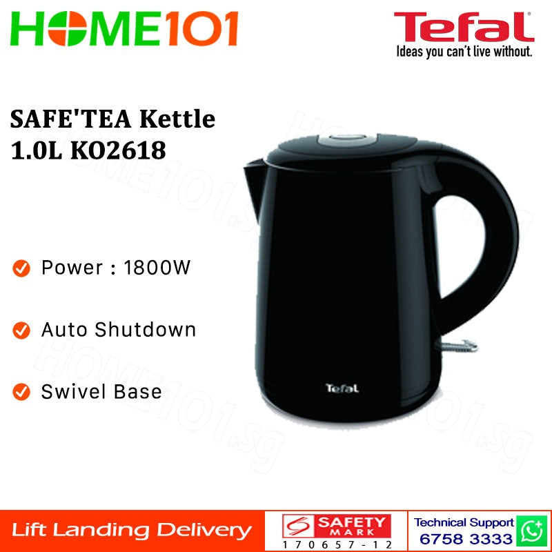 Tefal SAFETEA Kettle 1.0L KO2618