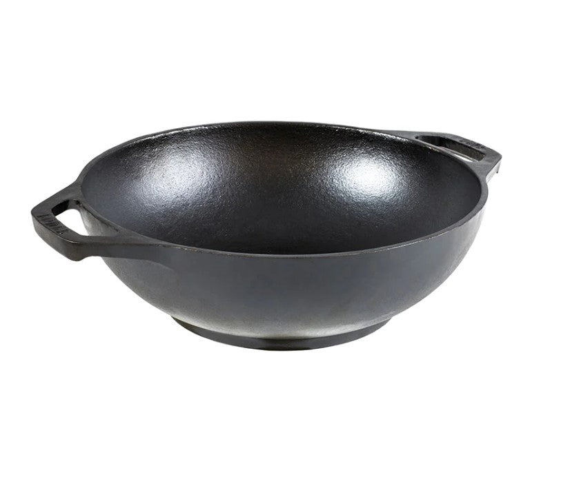 Lodge Mini Cast Iron Wok 9 Inch L9MWINT