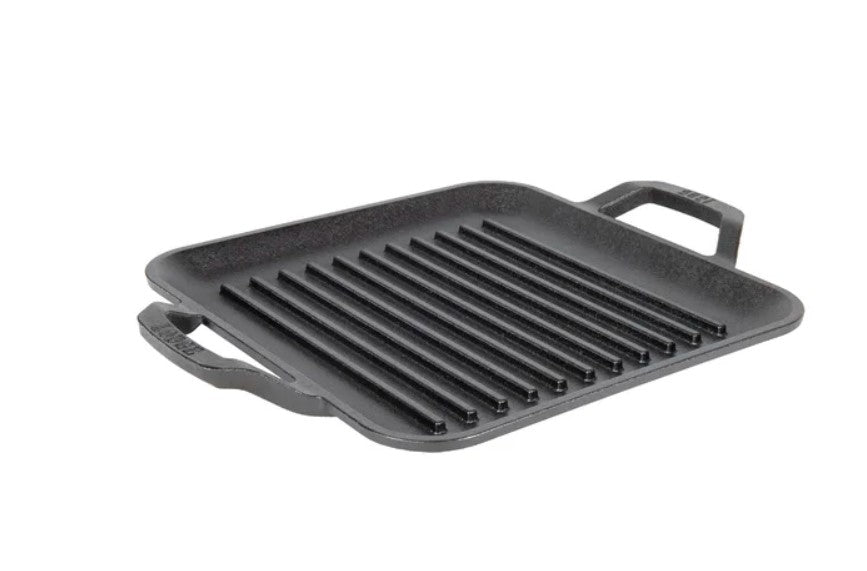 Lodge Chef Collection Cast Iron Grill Pan 11 Inch LC11SGPINT || LC11SGP