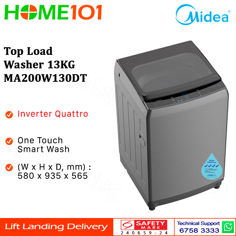 Midea Top Load Washer 13KG MA200W130DT