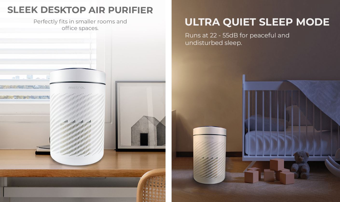 Mistral Air Purifier with HEPA FIlter MAPF03