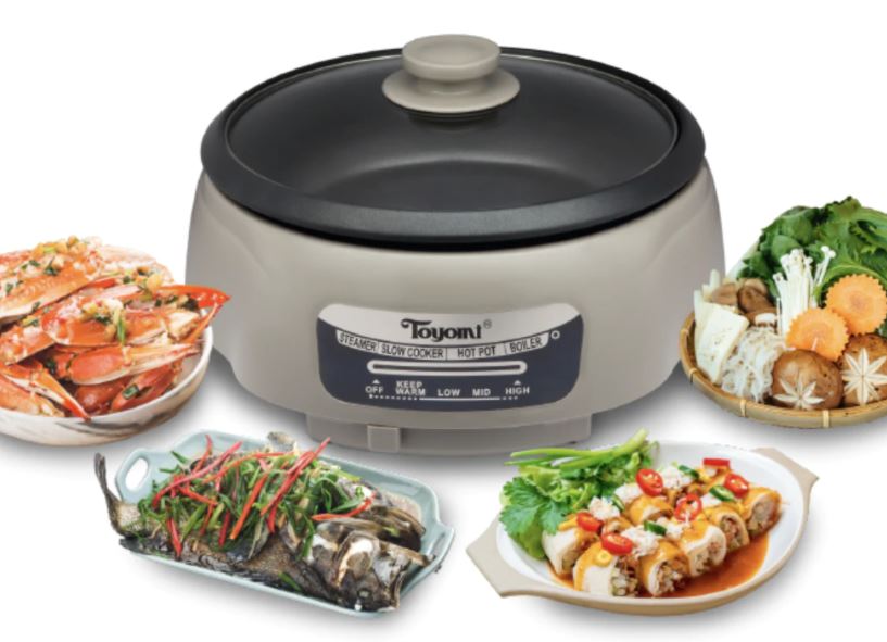 Toyomi 4in1 Multi Cooker Steamboat Hot Pot 4.0L MC 4646