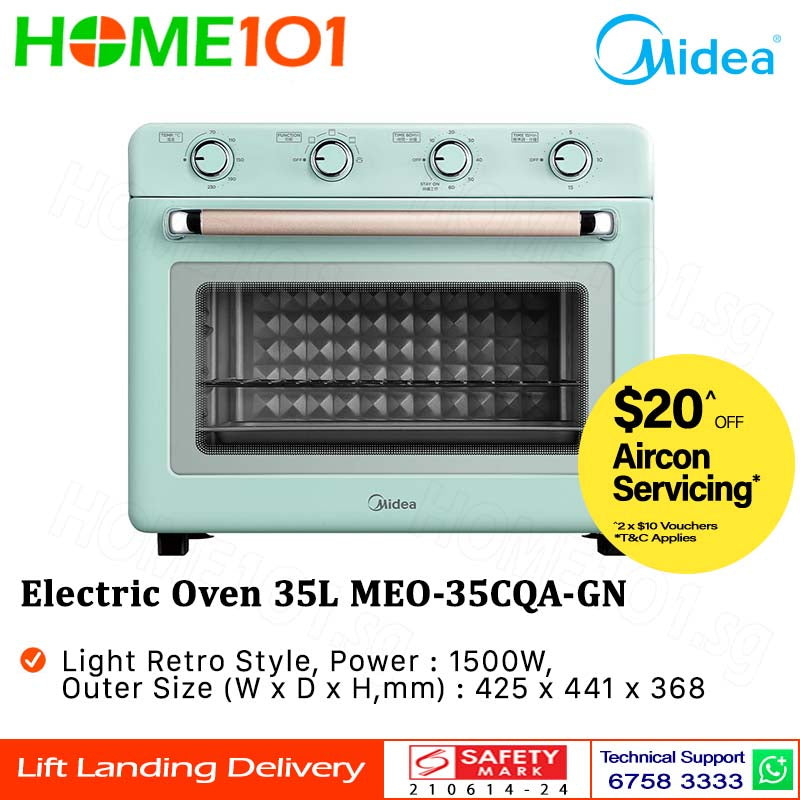 Midea Electric Microwave Oven 35L MEO-35CQA-GN
