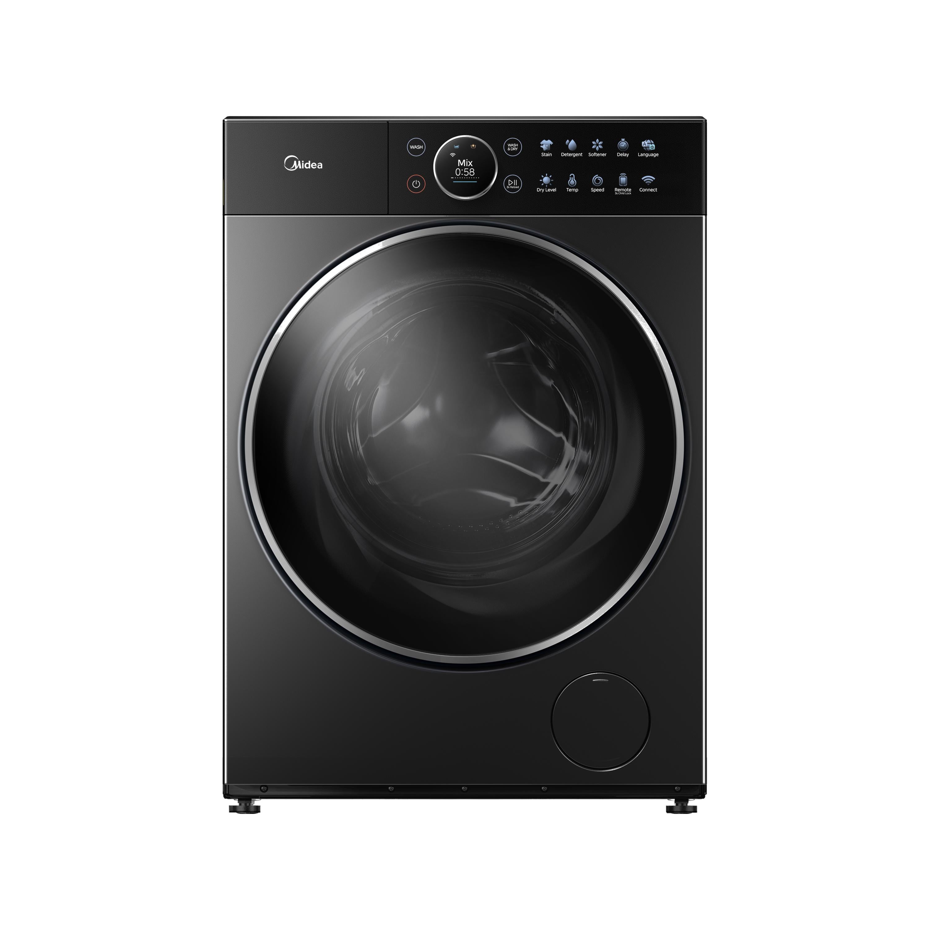 Midea Front Load Washer 10KG - Dryer 7.0KG MF310D100WB