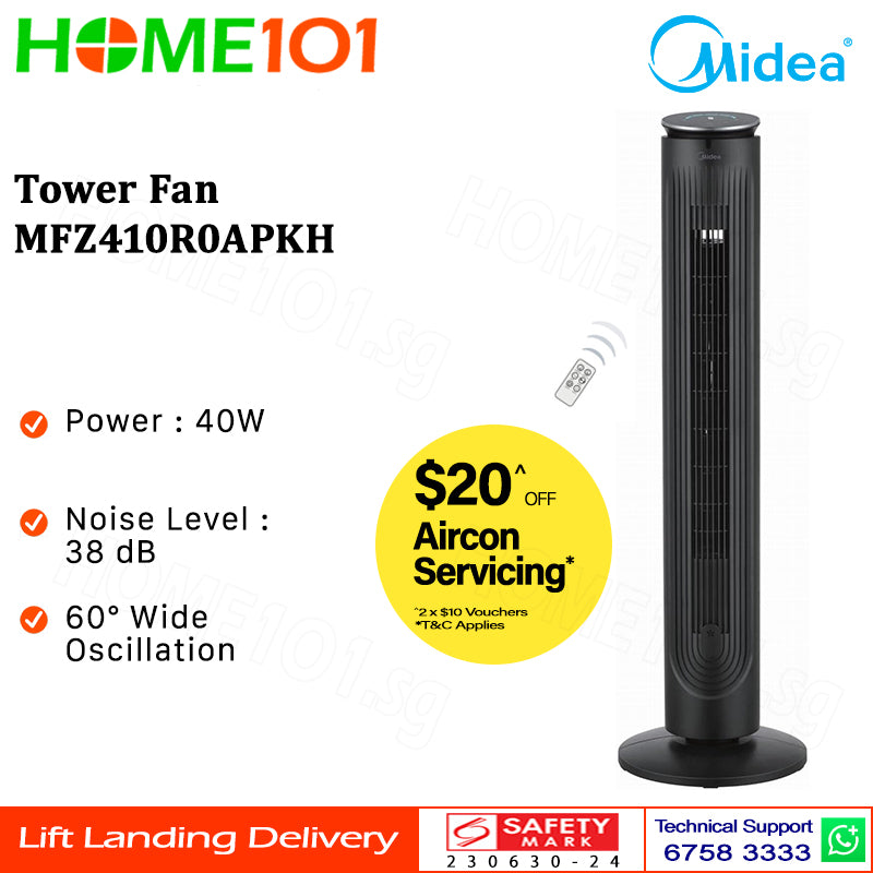 Midea Tower Fan MFZ410R0APKH