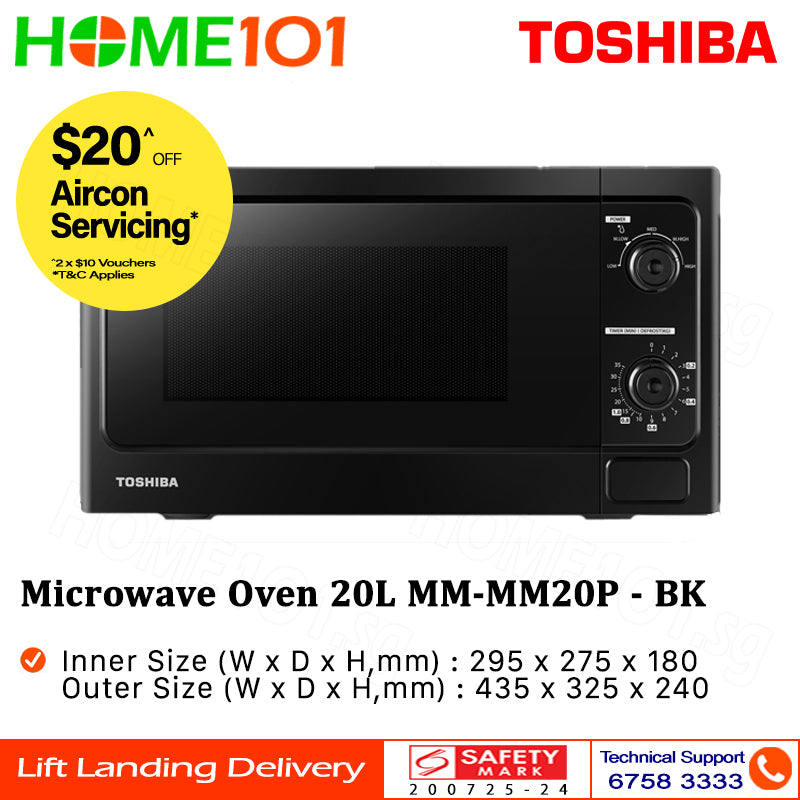 Toshiba Microwave Oven 20L MM-MM20P