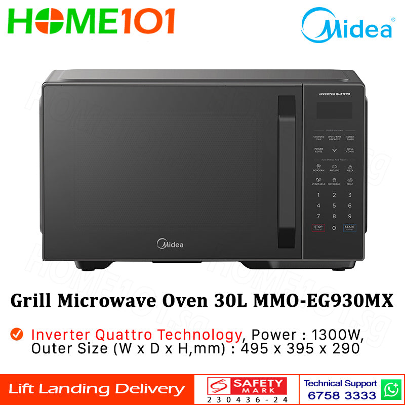 Midea Grill Microwave Oven 30L MMO-EG930MX