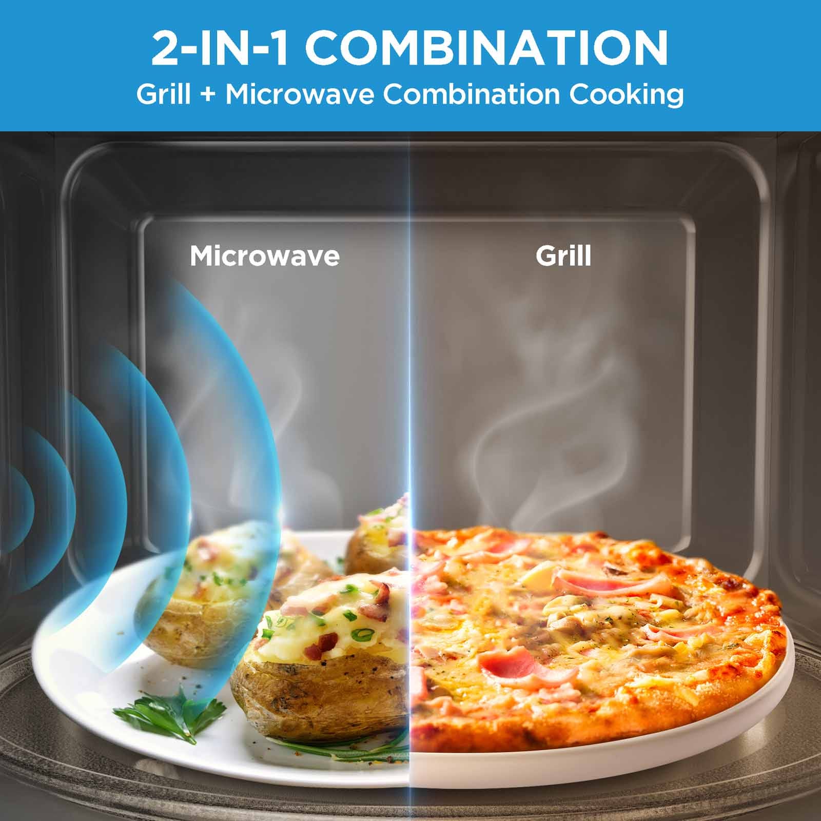Midea Grill Microwave Oven 30L MMO-EG930MX