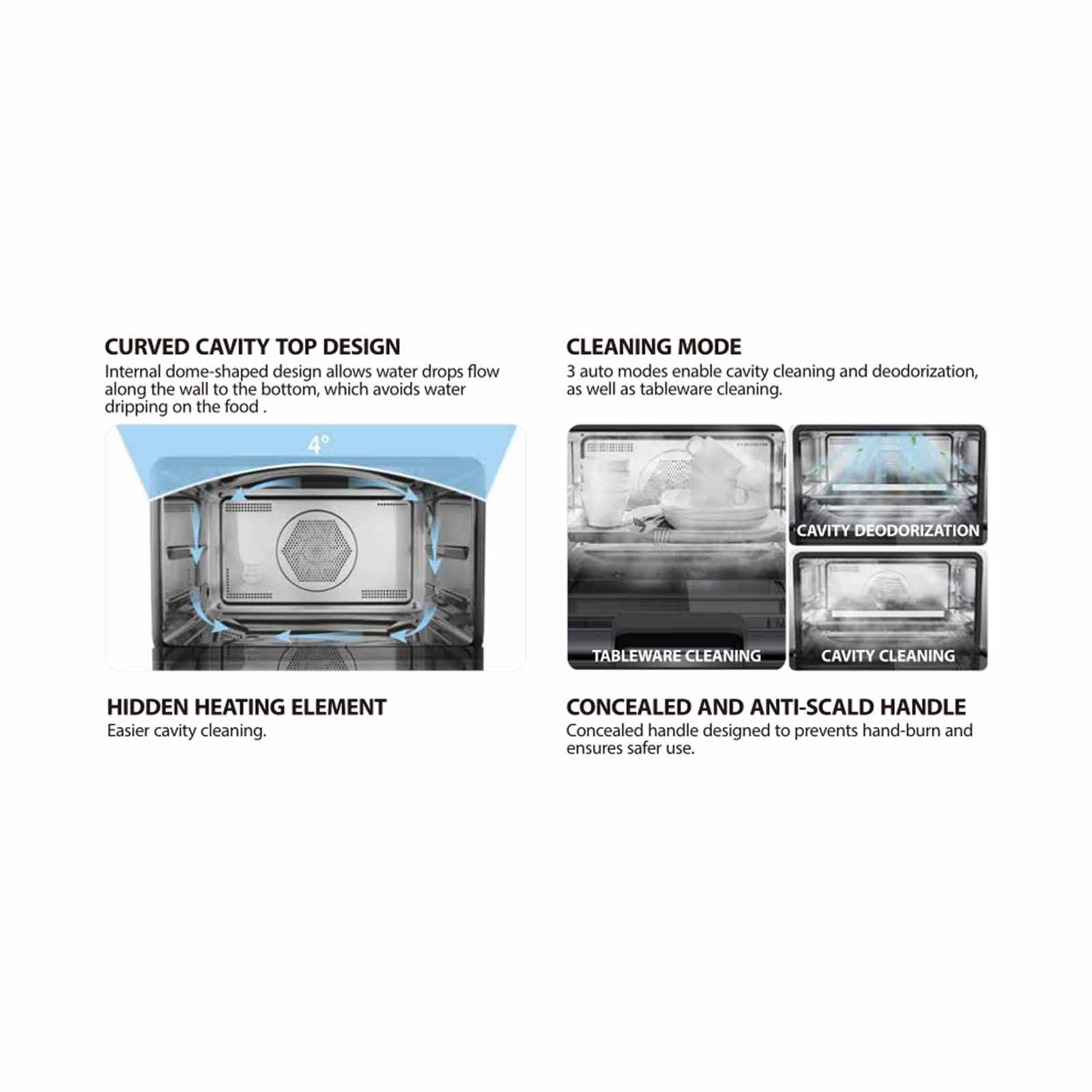 Toshiba Steam Oven 20L MS3-STQ20SE (BK) | MS3-STQ20SE (WH)