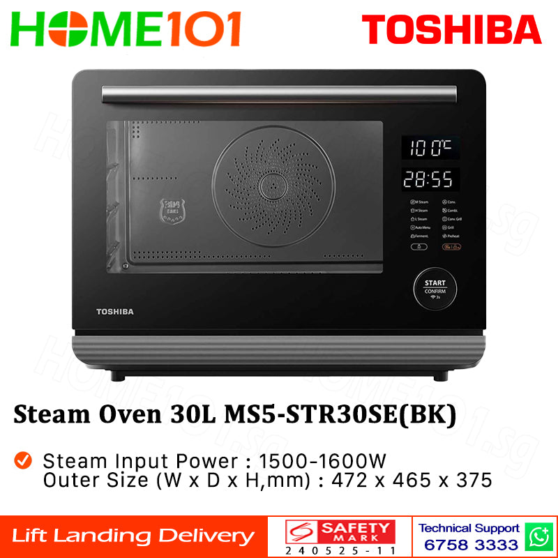 Toshiba Steam Oven 30L MS5-STR30SE(BK)